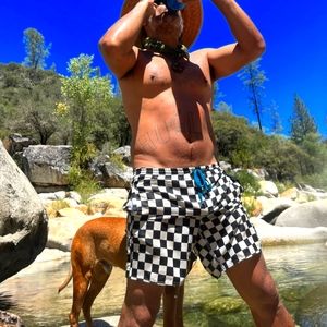 RVCA Swim Trunks Size M